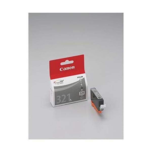 （業務用セット） キャノン Canon インクジェットカートリッジ BCI-321GY グレー 1個...