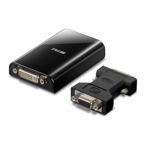 USBアダプタ USB2.0専用 ディスプレイ増設アダプター BUFFALO GX-DVI/U2C ...