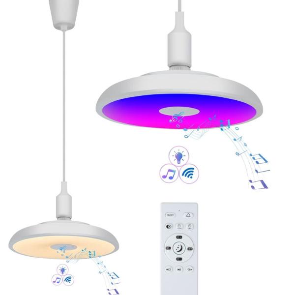 ペンダントライト RGB 調光調色 CHYSONGOODS LED 4畳 防湿 内蔵のBluetoo...