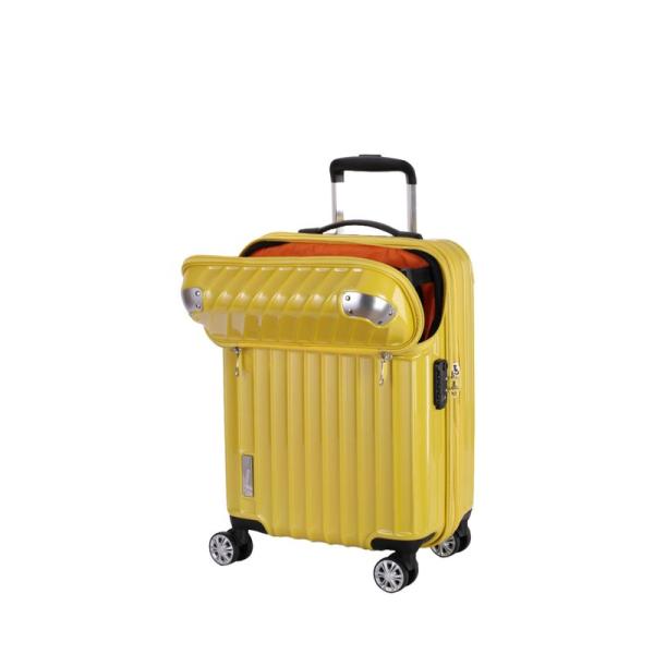 トラベリスト スーツケース ジッパー トップオープン モーメント 機内持ち込み可 35L 54 cm...