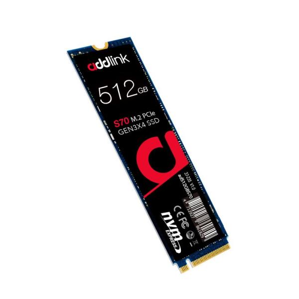 addlink S70 Lite 台湾製 512GB PCIe Gen3.0x4(転送速度3,000...
