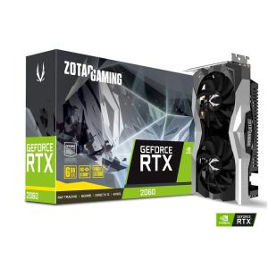 ZOTAC GAMING GeForce RTX 2060 Twin Fan グラフィックスボード VD6860 ZTRTX2060-6GG｜hidarikiki