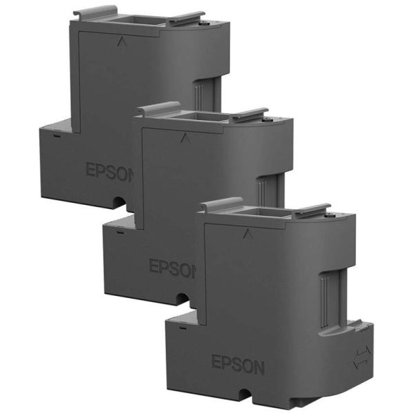 インクジェットプリンタのインクカートリッジ EPSON メンテナンスボックス 3個セット EWMB2...