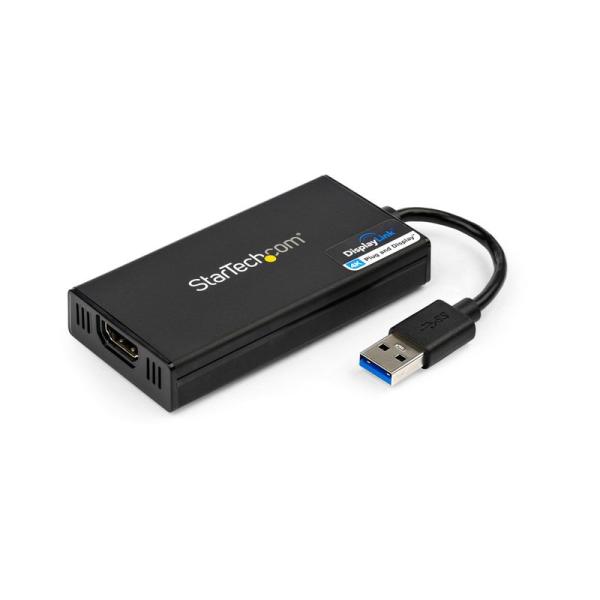 USBアダプタ USB 3.0対応HDMIディスプレイアダプタ/4K30Hz対応/USB Type-...