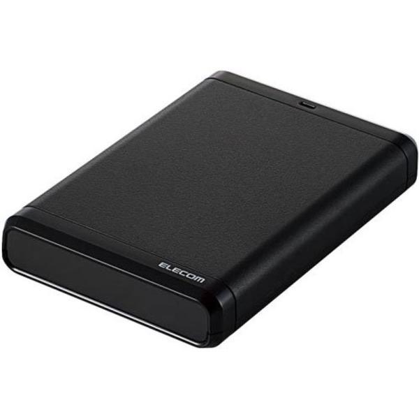 エレコム ポータブルHDD 500GB 黒×2