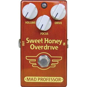 ギターエフェクト・ディストーション・オーバードライブ オーバードライブ Mad Professor マッドプロフェッサー Sweet Honey Ove｜hidarikiki