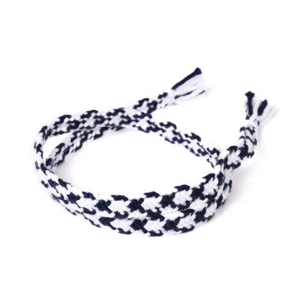 ２０２０年バージョン（太い２色）。飛騨高山の組紐のブランド(くみひだ)。飛騨の職人の手作り。組紐ブレ...