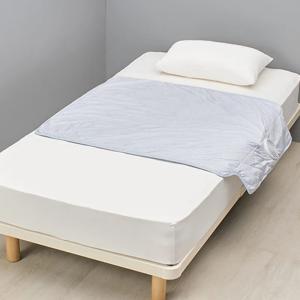 西川 エアブリーズマット 冷感 洗える 送風式敷きパッド 115×90cm OS6601 CM06181000