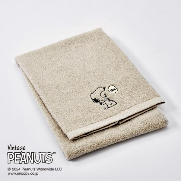 西川 スヌーピー かるわた バスタオル 60×120cm 今治 日本製 PN4605TW XT143...