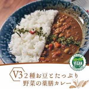 ２種お豆とたっぷり野菜の薬膳カレー［ヴィーガン/ベジタリアン対応］【冷凍】