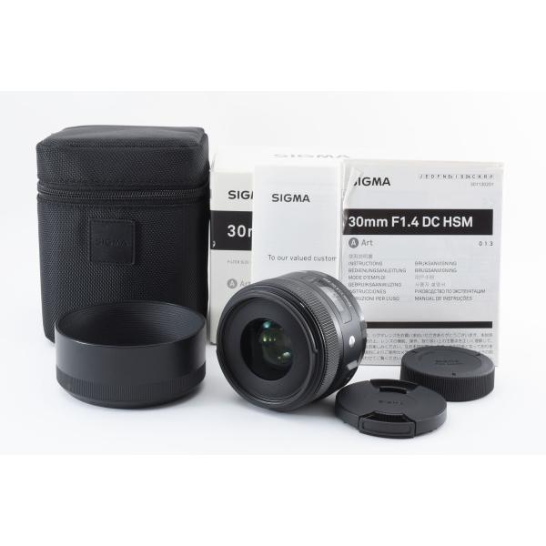 Sigma DC 30mm F/1.4 Art HSM Nikon ニコンFマウント用 交換レンズ ...