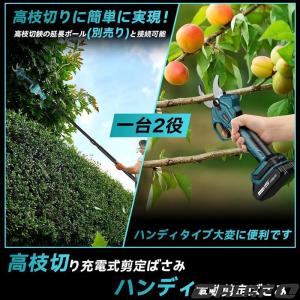 【2026年アップグレード】 電動剪定バサミ ...の詳細画像1