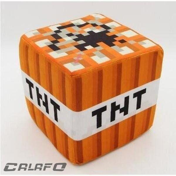 エンダーマン TNT クッション 抱き枕 ぬいぐるみ 20cm×20cm×20cm マインクラフト ...