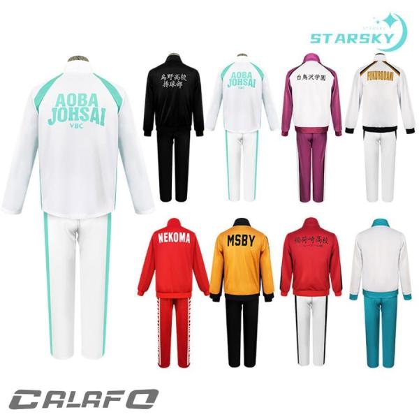 ハイキュー!! 稲荷崎 白鳥沢 音駒 烏野 青葉城西 梟谷学園高校 伊達工業学院高校 バレーボール部...