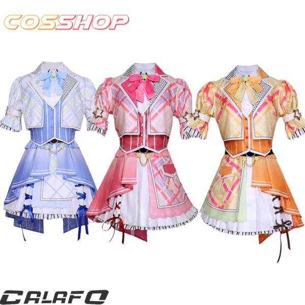 推しの子 アイドルマスター連動 メムちょ　有馬かな ルビー コスプレ衣装 イベント 演出服 変装 二...