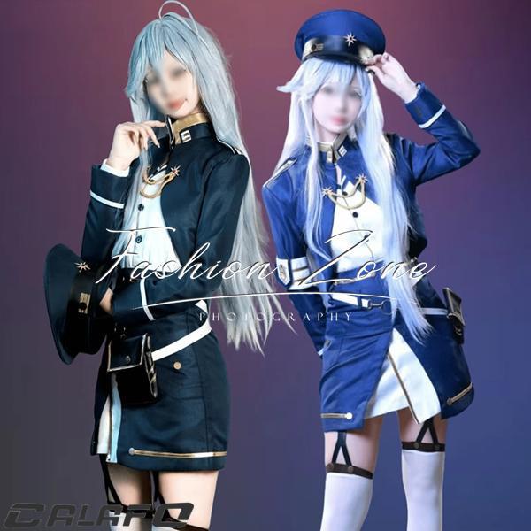 ◆86―エイティシックス―風 ヴラディレーナ・ミリーゼ 制服 コスプレ衣装 ウィッグ 靴 cospl...