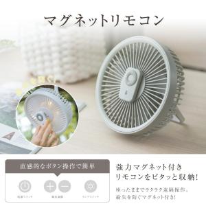 扇風機 マグネット 卓上扇風機 壁掛け 吊り下...の詳細画像4