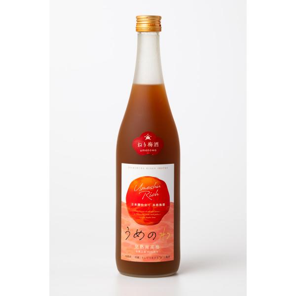 うめのわ　ねり梅酒 720ml　和歌山の日本酒蔵「吉村秀雄商店」