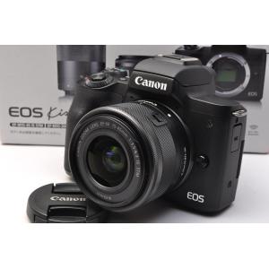 Canon EOS KISSM ブラック Canon Mirrorless SLR Camera EOS Kiss M Double Lens Kit Black