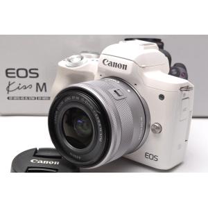 EOS M キヤノン Canon Kiss M2 ダブルズームキット ホワイト
