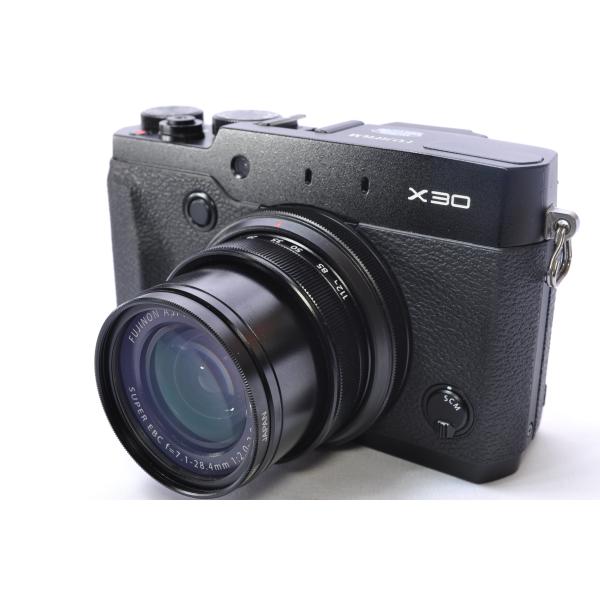 富士フイルム プレミアムコンパクトデジタルカメラ X30 ブラック FUJIFILM