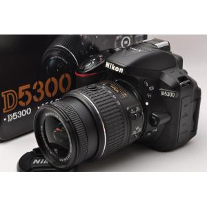 ニコン Nikon D5300 レンズキット ブラック SDカード(16GB)付き｜hideyoshi-camera
