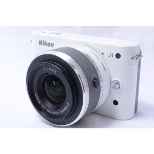 ミラーレス一眼 ニコン Nikon 1 J1 レンズキット ホワイト SDカード付き 中古