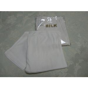 金伴繊維　絹１００％レギンス・リブ編みアンダーパンツM・Lサイズ