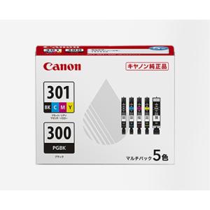 CANON　BCI-301+300　5MP　5335C001　インクカートリッジ　5色　純正｜hifumi-s