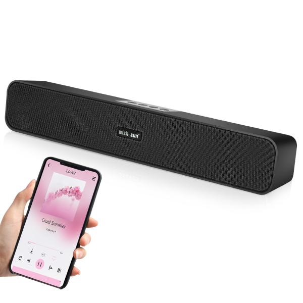 PCスピーカー サウンドバー  臨場感 高音質 bluetooth スピーカー パソコン/スマホ/テ...