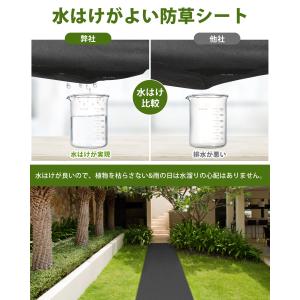 防草シート 1mx10m 1枚・2枚入り 不織...の詳細画像3