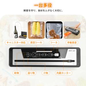 真空パック機 脱気シーラー フードシーラー 真...の詳細画像5