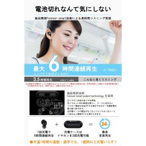 ワイヤレスイヤホン iPhone Blueto...の詳細画像4