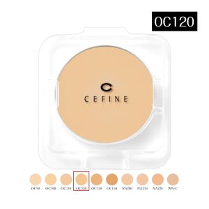 セフィーヌ ファンデーション OC120 CEFINE シルクウェット パウダー ファンデーション レフィル カバー力 シルク肌