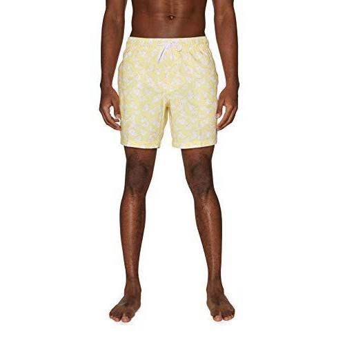 Sperry Men&apos;s Swim Trunks, Citron Flower, Extra Lar...