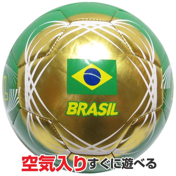 BRASIL サッカーボール 4号球 ブラジル 小学生用