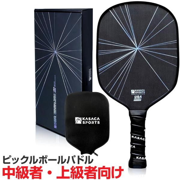 KASACA ピックルボールパドル MIGHTY FORCE USAPA承認 カーボンパドル1本 中...