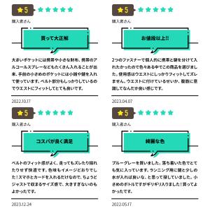 ランニングポーチ 揺れない ウエストポーチ バ...の詳細画像3