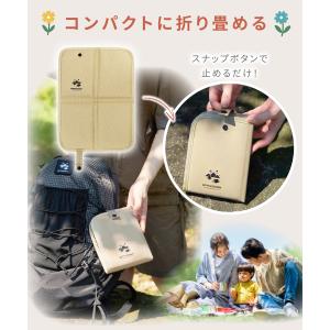 レジャーシート 厚手 一人用 コンパクト 折り...の詳細画像4