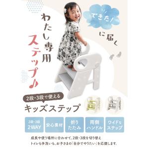 踏み台 折りたたみ 2段 3段 可変式 トイレ...の詳細画像1