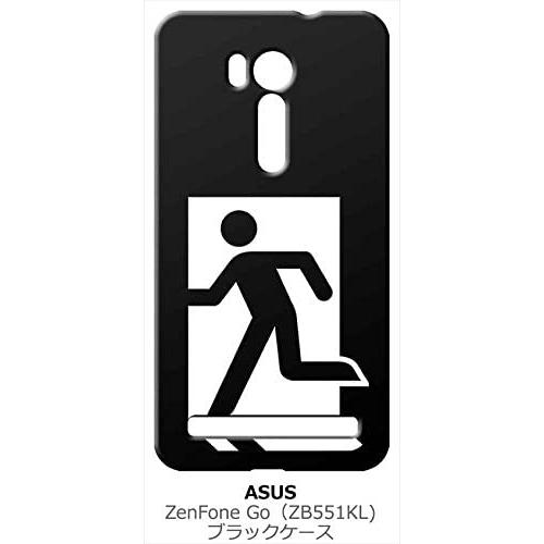 zenfone Go ブラック ハードケース 非常口