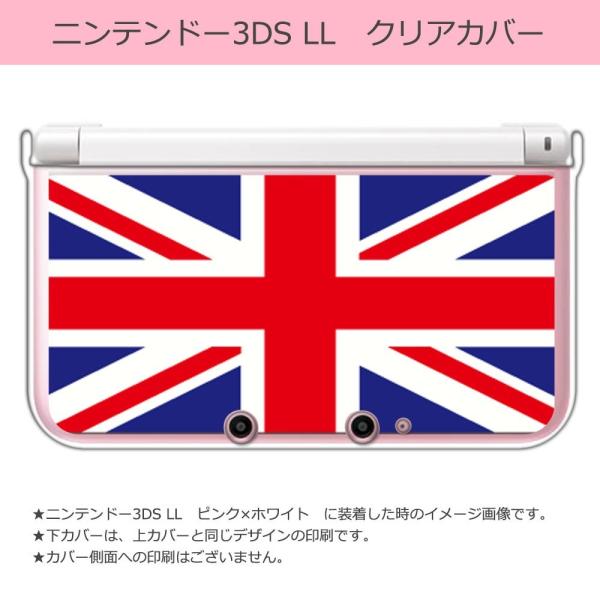 sslink ニンテンドー 3DS LL クリア ハード カバー ユニオンジャック（カラー） イギリ...