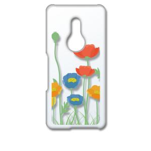 arrows Be4 Plus アローズビー クリア ハードケース 花柄 キャロライン風 つぼみ ス...