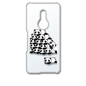 arrows Be4 Plus アローズビー クリア ハードケース 山盛りパンダ スマホ ケース ス...