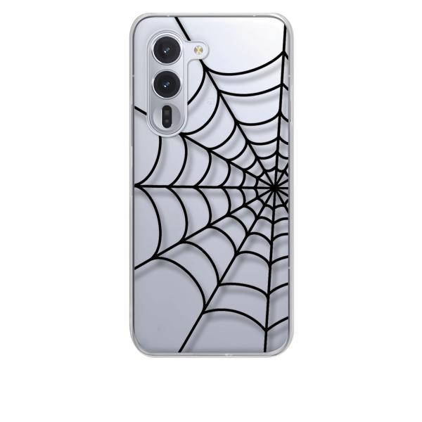 arrows Alpha F-51F クリア ハードケース スパイダー 蜘蛛の巣 クモ ブラック ス...