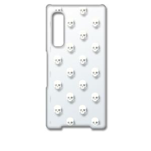 arrows NX9 F-52A アローズNX9 クリア ハードケース スカル ドクロ 骸骨 ドット...