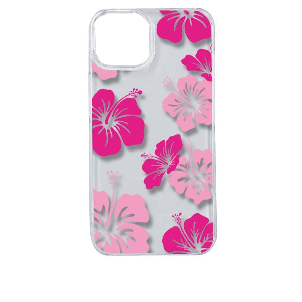 iPhone14 アイフォン14 クリア ハードケース ハイビスカス フラワー 花柄 y053 スマ...