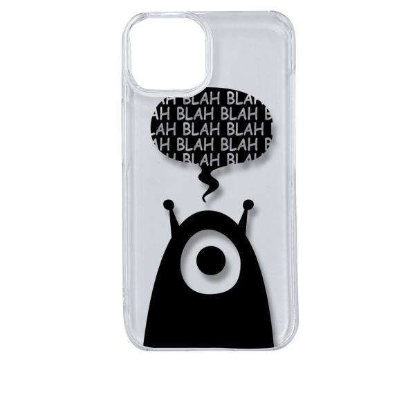 iPhone14 アイフォン14 クリア ハードケース エイリアン 宇宙人 ロゴ スマホ ケース ス...