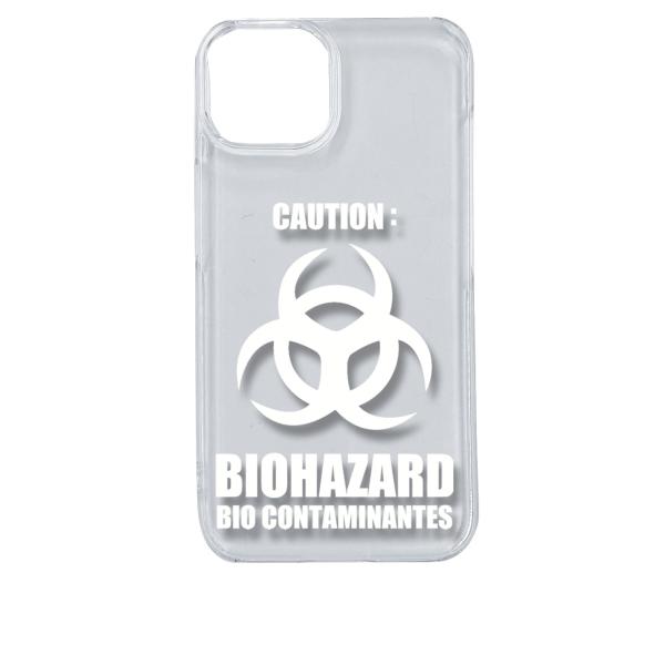 iPhone14 アイフォン14 クリア ハードケース バイオハザード BIOHAZARD ロゴ （...