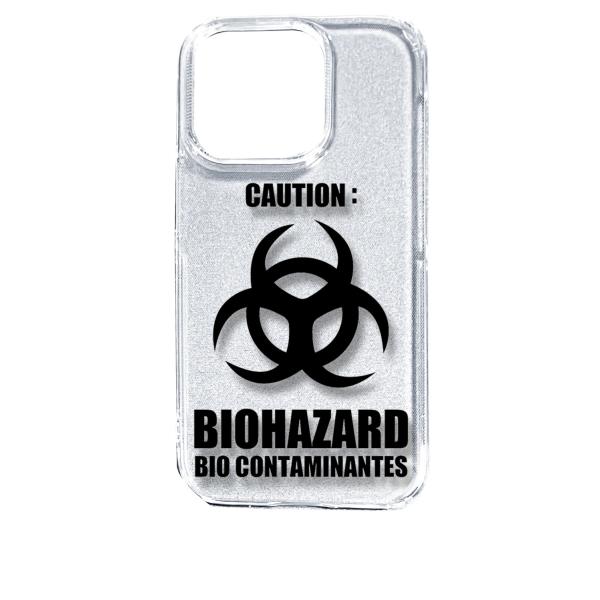 iPhone14 Pro アイフォン14プロ クリア ハードケース バイオハザード BIOHAZAR...